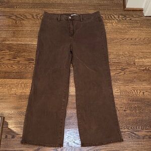 Zenana Outfitters Brown Boot Cut Jeans